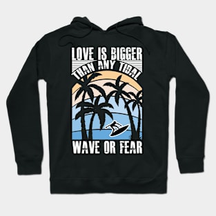 surfing pro gift idea saying quote slogan Hoodie